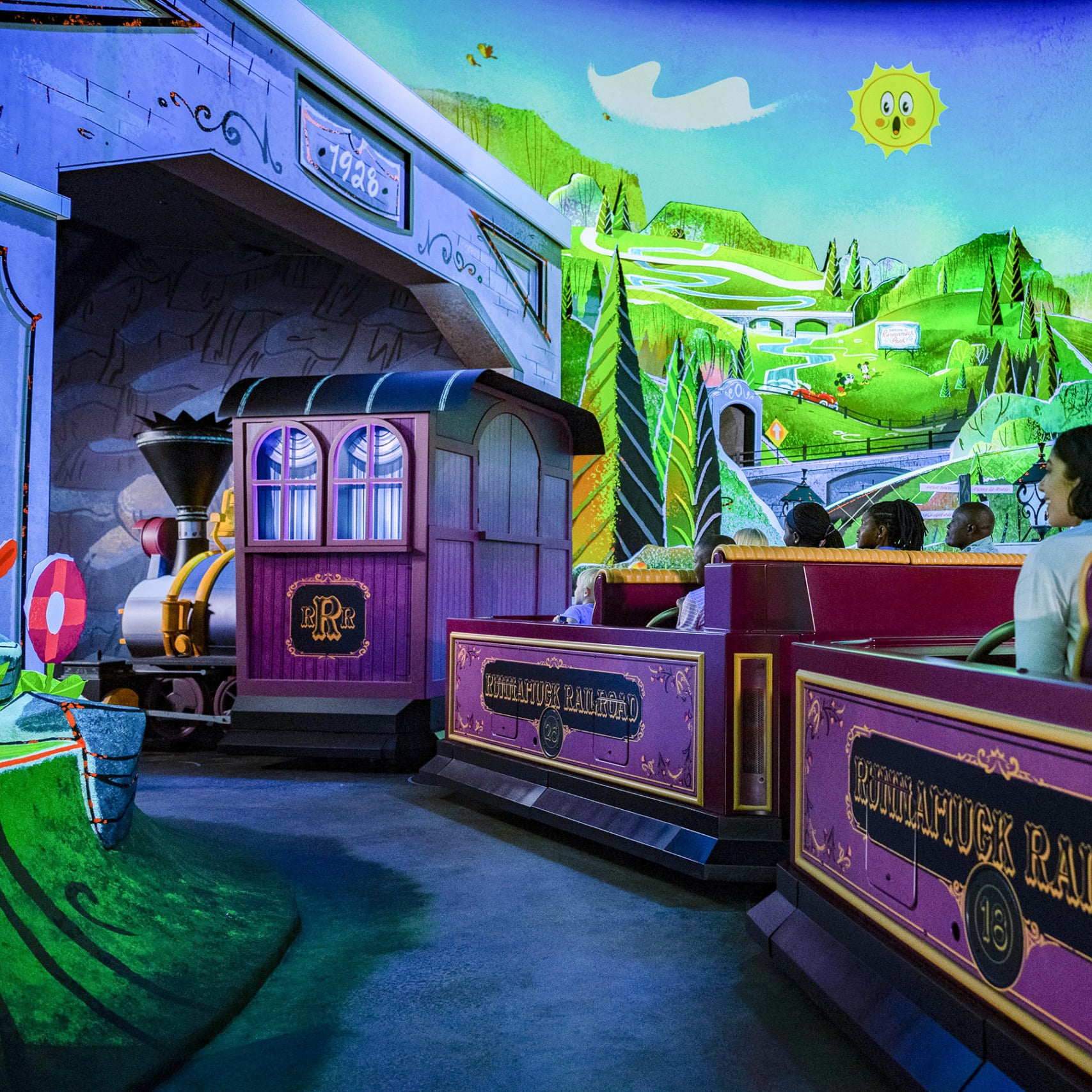 Easter Eggs Hidden In Mickey And Minnie S Runaway Railway Popsugar Family