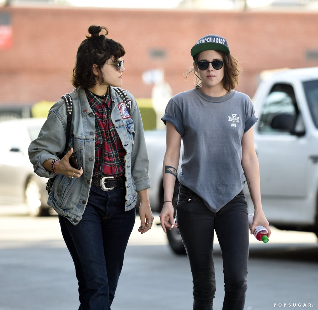 Kristen Stewart With Mystery Woman March 2016