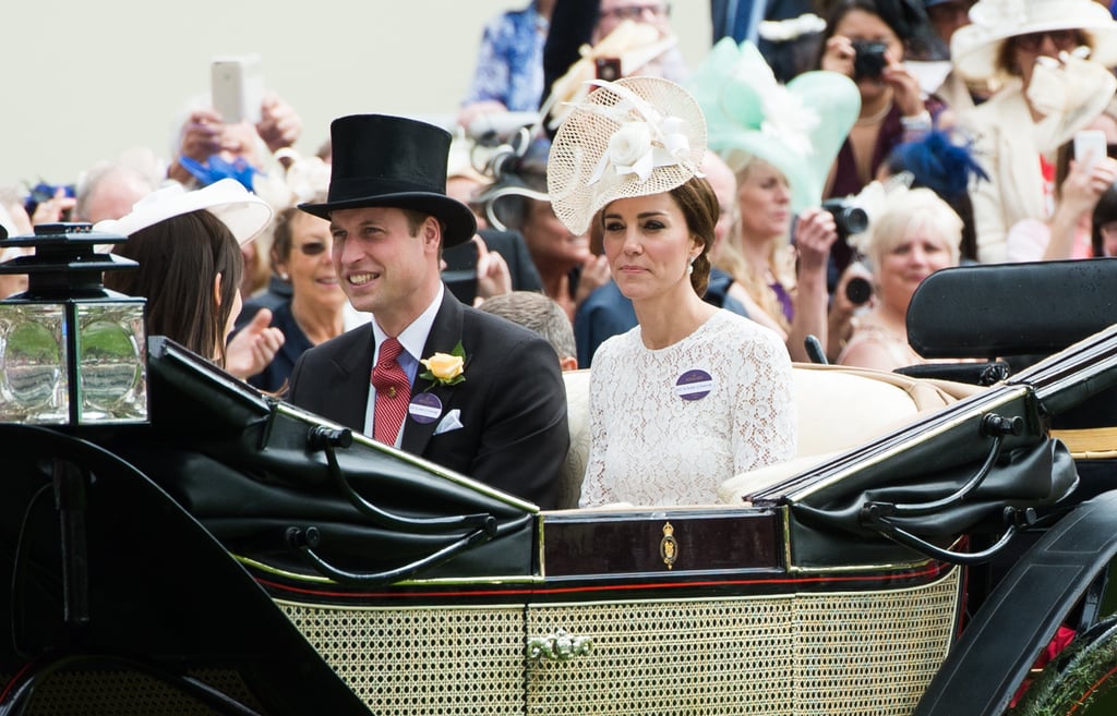 Kate Middleton in a Carriage 2016