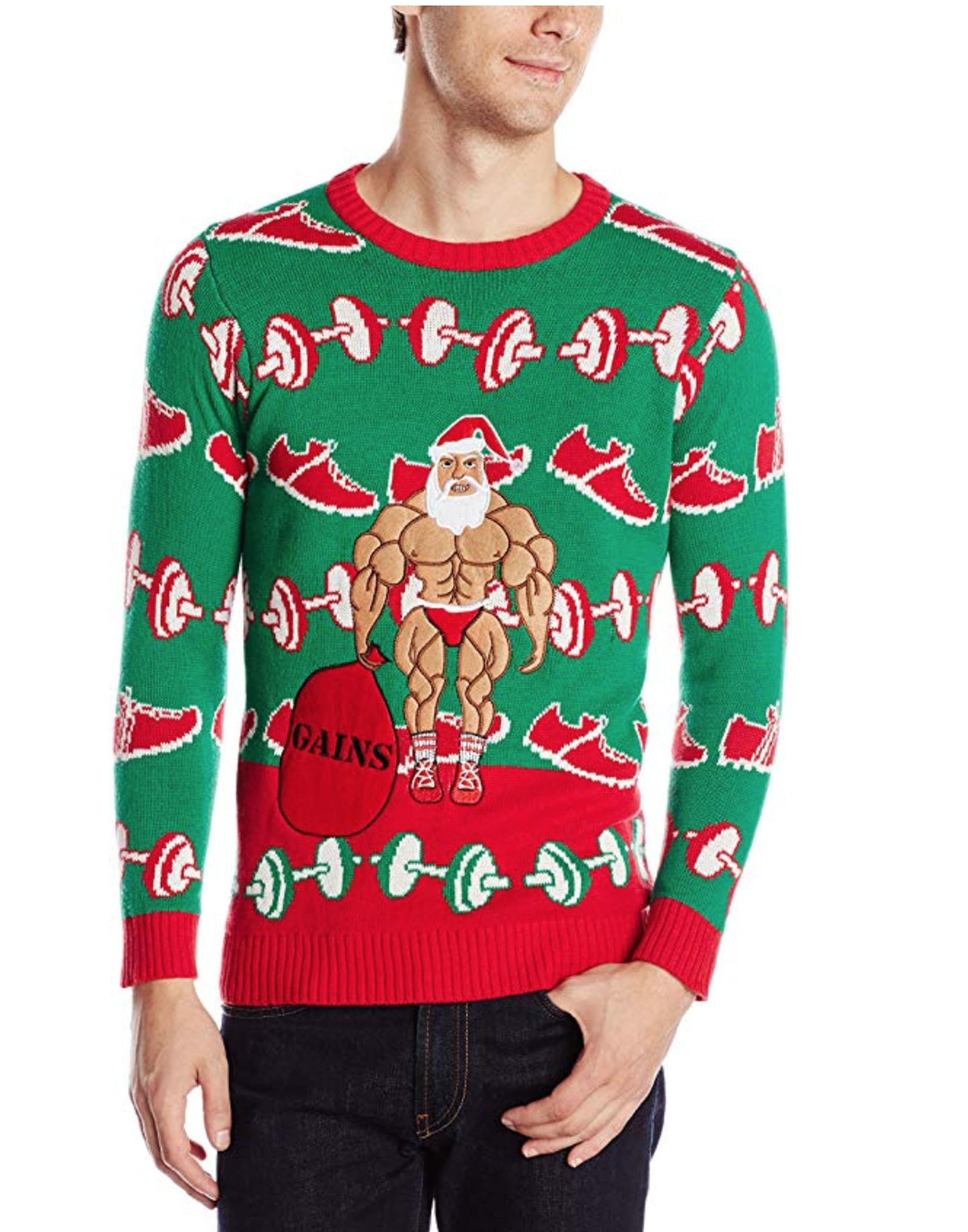 Fitness-Inspired Ugly Sweaters You Can Buy on Amazon | POPSUGAR Fitness