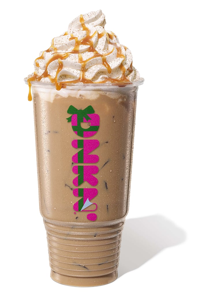 Dunkin' Iced Toasted White Chocolate Signature Latte Check Out Dunkin