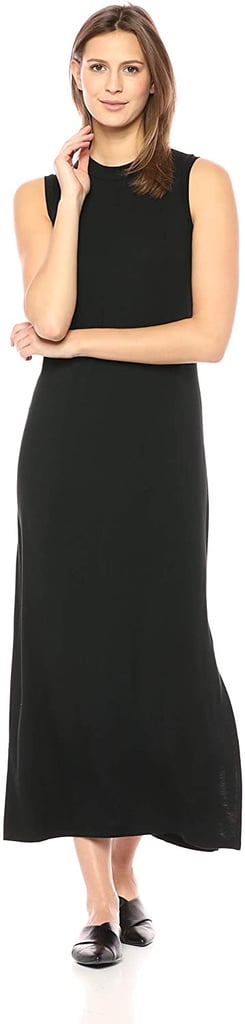 Daily Ritual Jersey Mock-Neck Maxi Dress