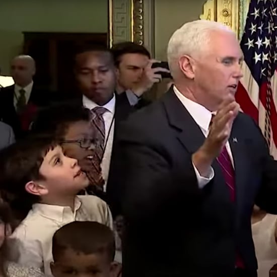 Mike Pence Hits Boy in the Face