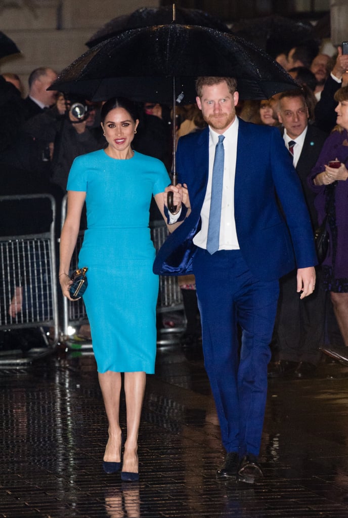 Prince Harry and Meghan Markle at the 2020 Endeavour Awards