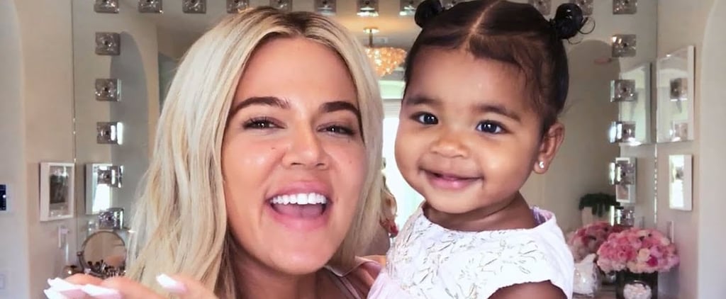 True Thompson Could Not Be Cuter in Khloé Kardashian's New Makeup Tutorial For Vogue