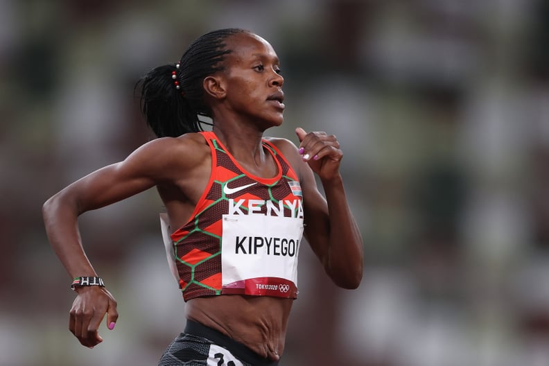 Team Kenya's Faith Kipyegon: Winner of the Women's 1500m