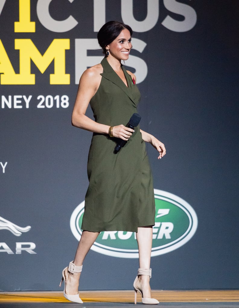 meghan markle green dress diana Meghan Markle, Kate Middleton invoke Princess Diana in battle for  spotlight, royal experts say
