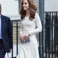 Kate Middleton's White Dress and Sparkly Shoes Make Us Want to Sing "Here Comes the Bride"