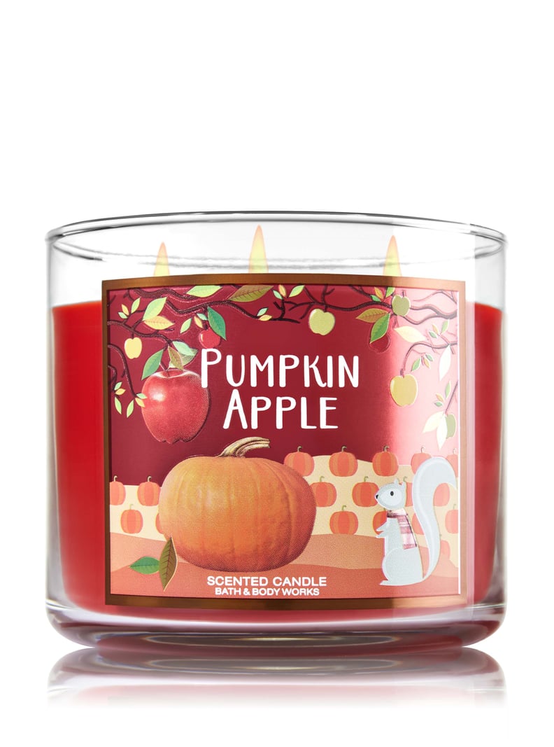 Bath & Body Works Scented 3-Wick Candle in Pumpkin Apple