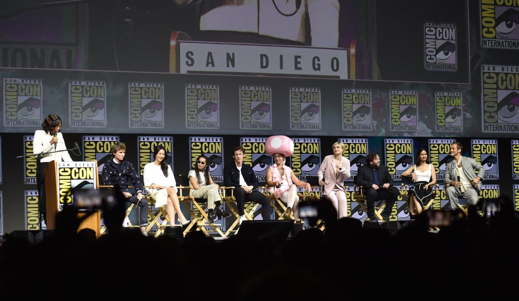 Ezra Miller as Toadette at Comic-Con 2018