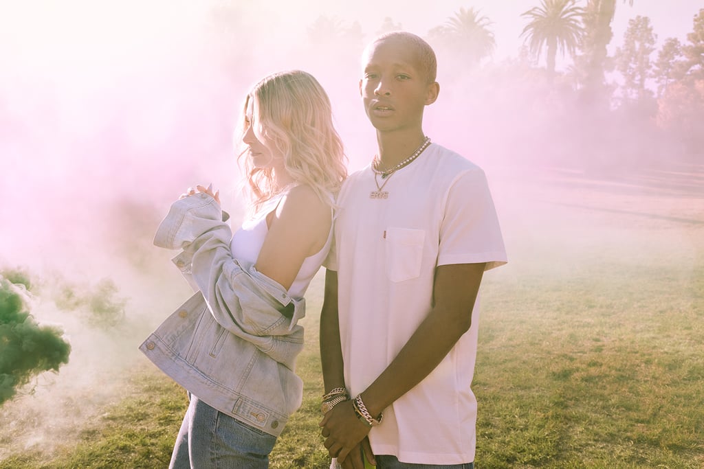 Hailey Bieber x Jaden Smith Levi's Festival Campaign 2020