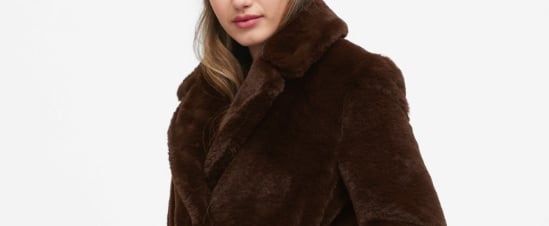 The Best Faux Fur at Banana Republic