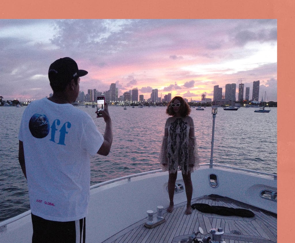 December: JAY-Z Played Instagram Husband During Their Yacht Day in Miami