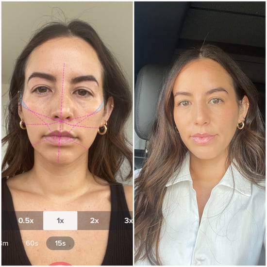 I Tried TikTok's Filter For the Perfect Contour: See Photos