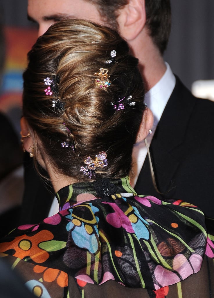 Miley Cyrus Moschino Dress at Thor Premiere 2017