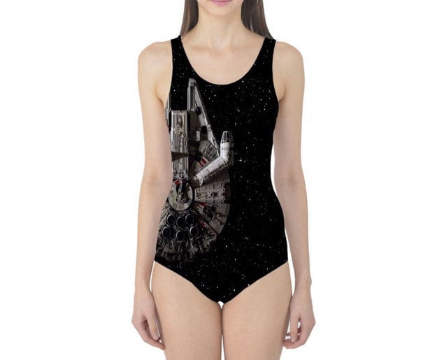Millennium Falcon Inspired One Piece Swimsuit ($50)