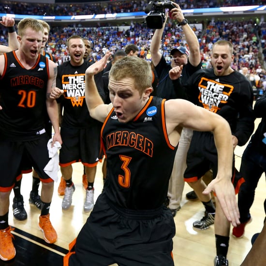 Mercer Player's Victory Dance After Beating Duke | Video