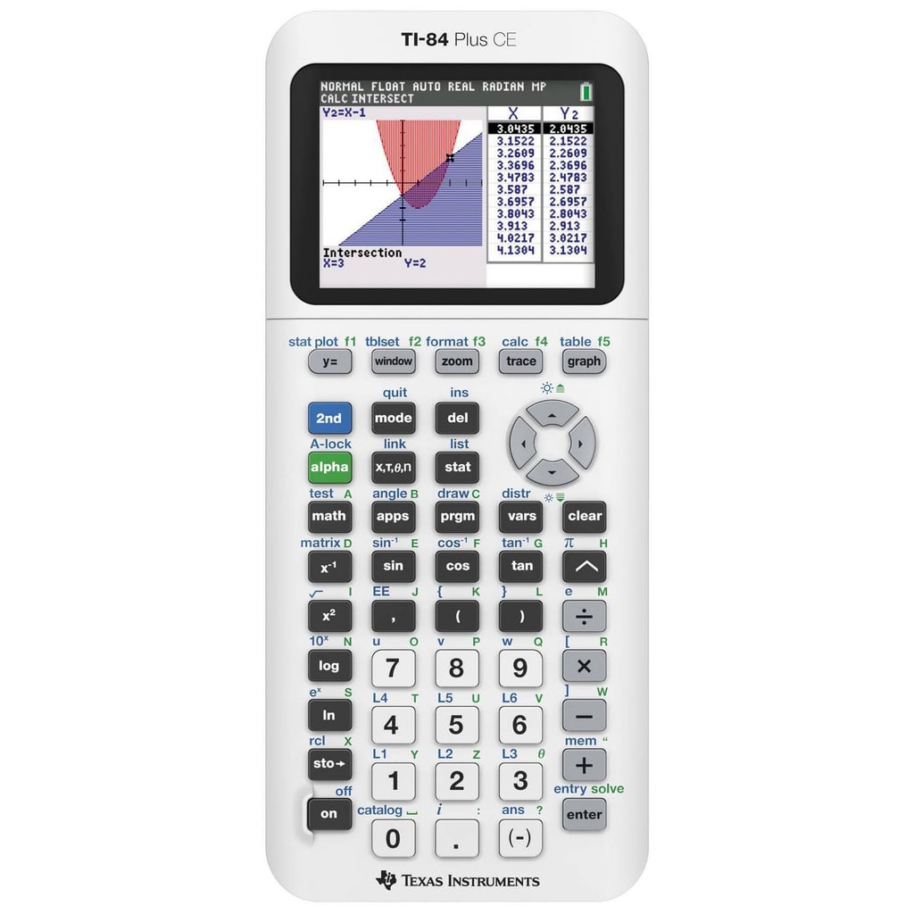 Texas Instruments 84 Plus CE Graphing Calculator