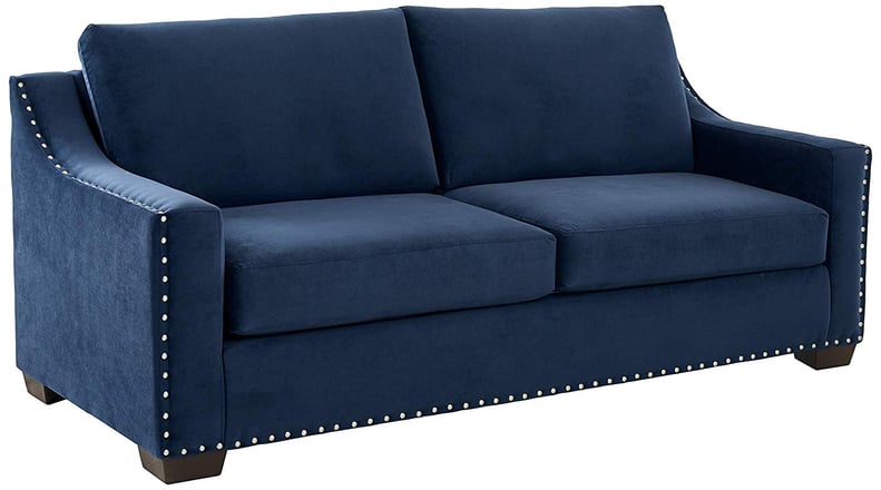 Ravenna Home Mayes Sloped Nailhead Sofa