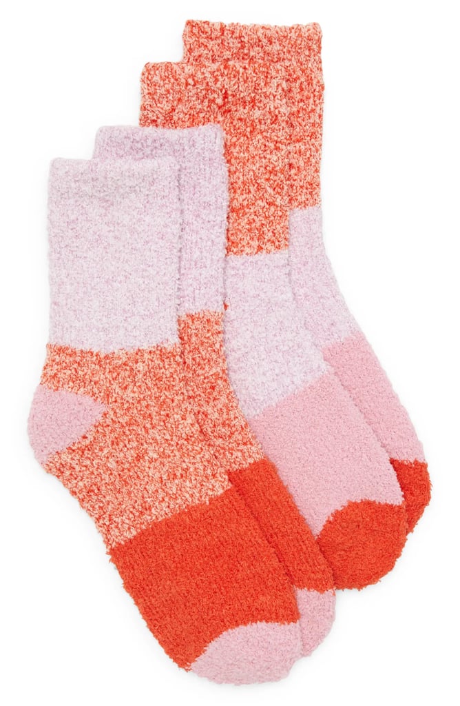 For Cold Weather: BP. 2-Pack Butter Crew Socks