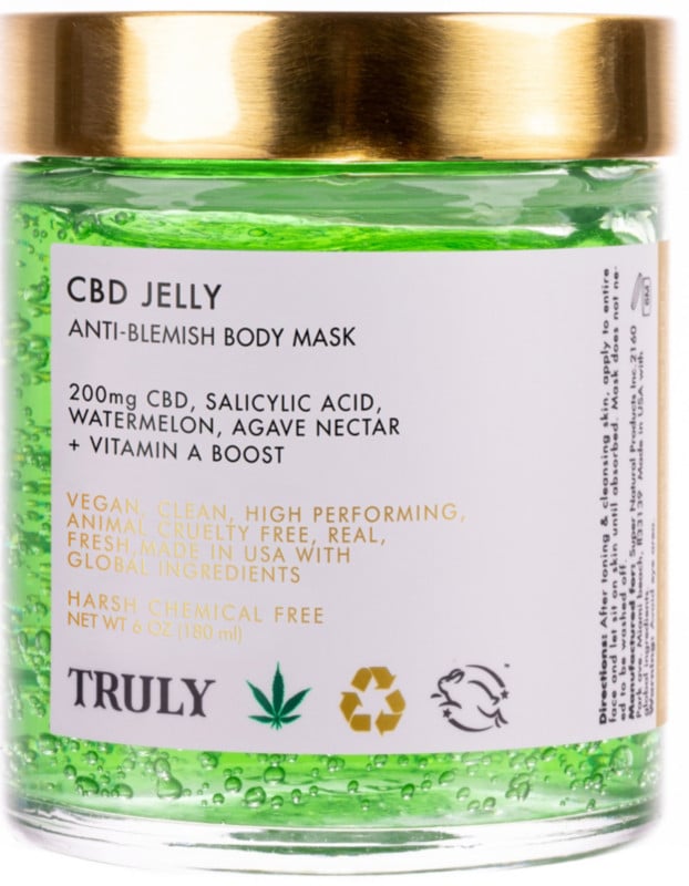 Truly CBD Jelly Anti-Blemish Body Mask