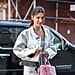 Bella Hadid Pink Chrome Hearts Purse