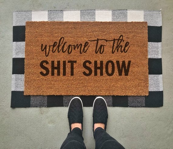 Funny Doormats Popsugar Home
