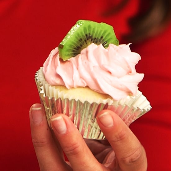 Kiwi-Melon Champagne Cupcakes
