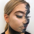 Scare the Parasite Out of Your Friends With This Venom Makeup Look