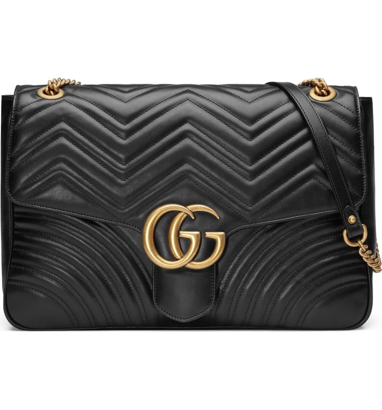 Gucci GG Large Marmont 2.0 Matelassé Leather Shoulder Bag