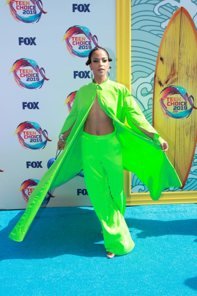 Megalyn Echikunwoke at the 2019 Teen Choice Awards