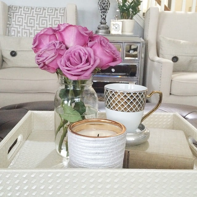 The find a mirrored dresser. HomeGoods Decor POPSUGAR Home Photo 83