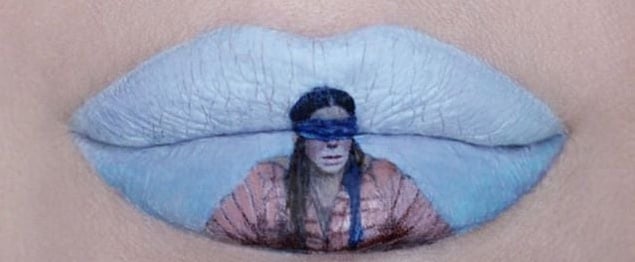 Netflix Bird Box Makeup