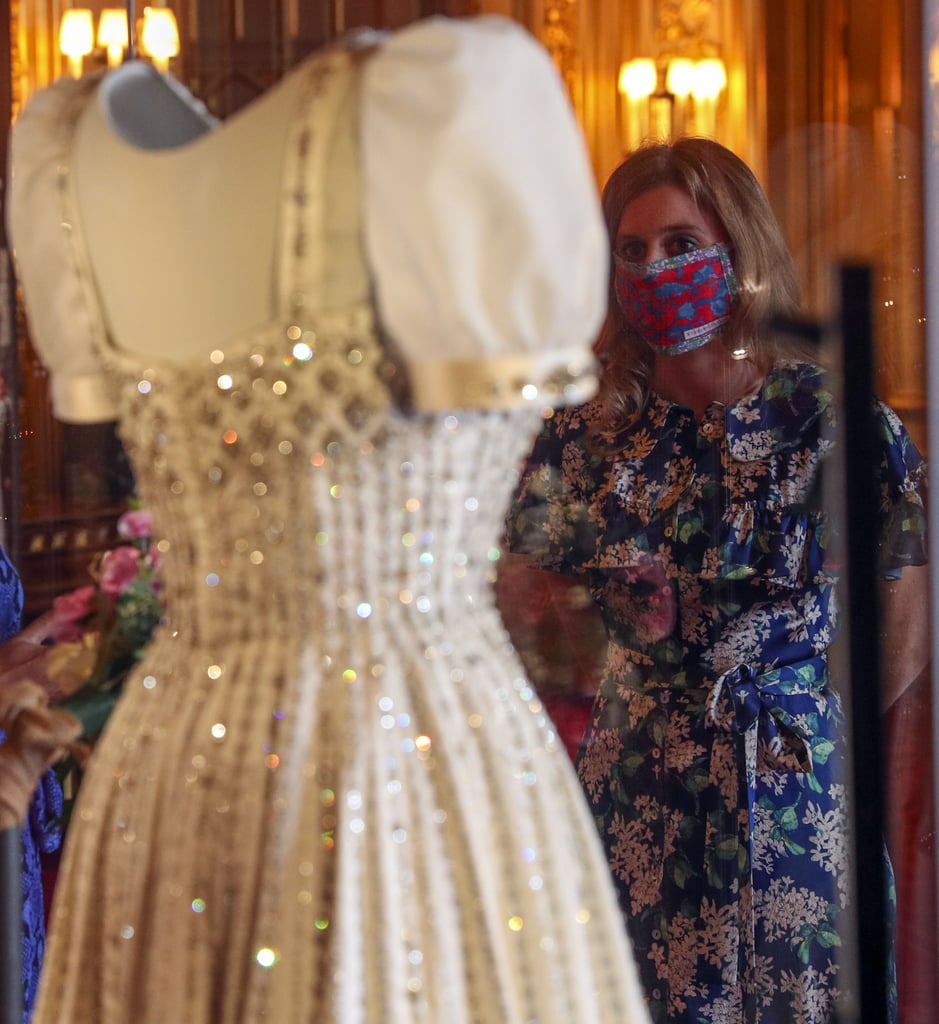 Princess Beatrice's Wedding Dress Display at Windsor ...
