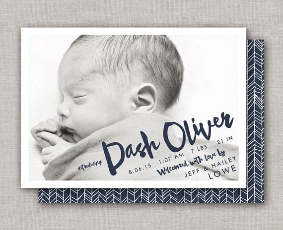 Baby Boy Card