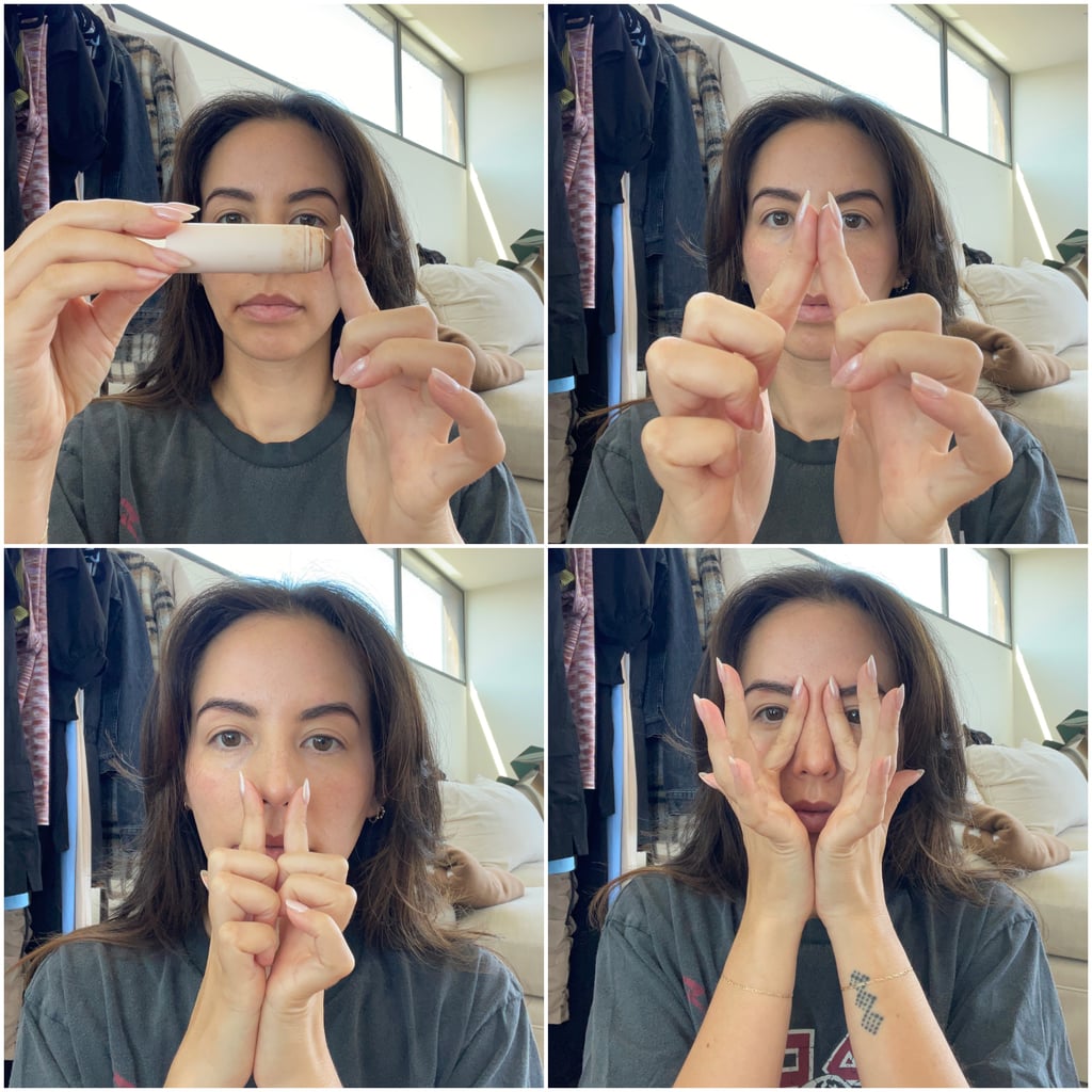 I Tried TikTok's FingerPainting Contour Hack POPSUGAR Beauty UK