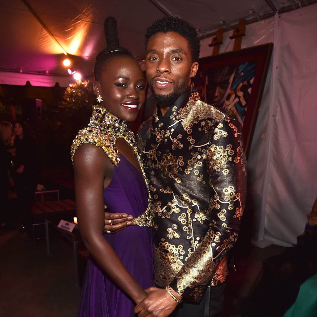 Lupita Nyong'o Posts Throwback Photo of Chadwick Boseman: 