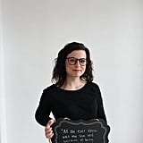 "All she ever knew was the love and warmth of being in your belly."