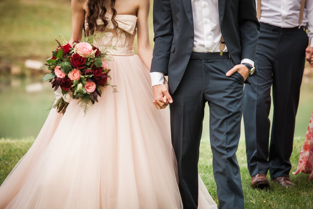 Woodsy Pink Bohemian Wedding