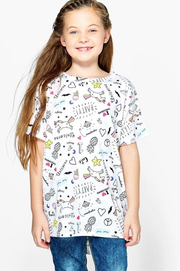 All Over Print Unicorn Tee