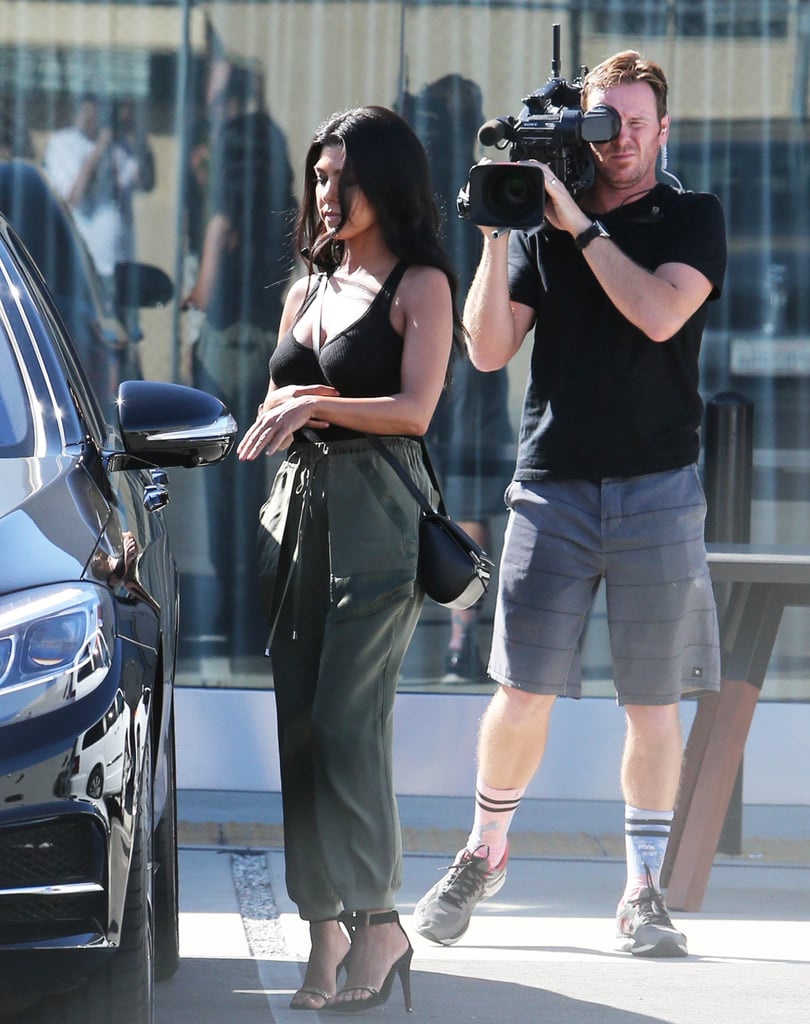 Kourtney Kardashian Out in LA September 2015