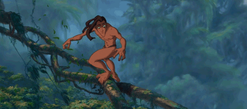 The animator of Tarzan was inspired by his skateboarding son.