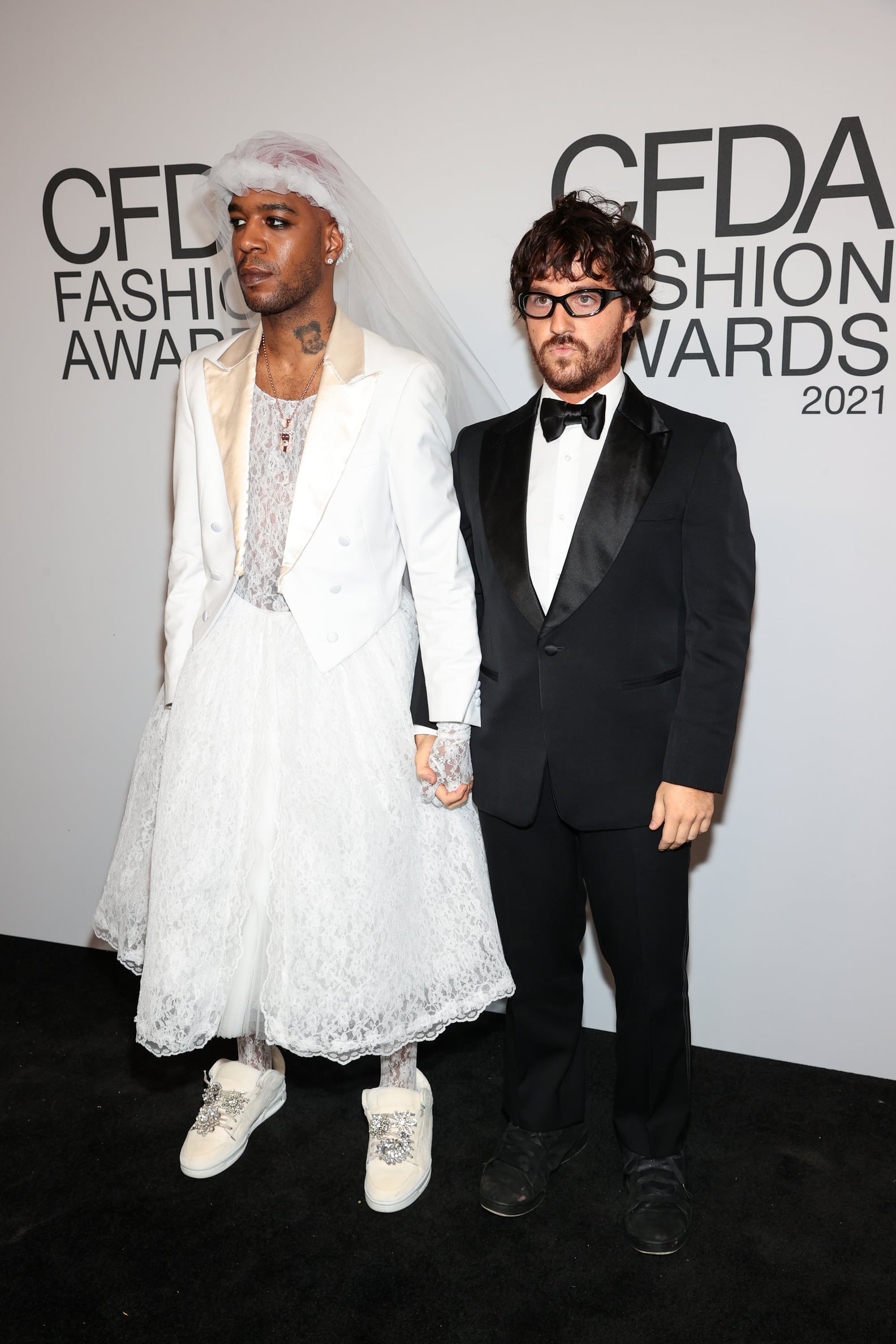 Kid Cudi Wore a Wedding Dress to the CFDA Fashion Awards POPSUGAR Fashion