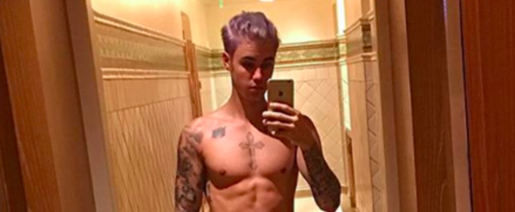 Justin Bieber With Purple Hair | Winter 2016