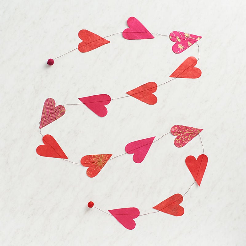 Hearts Paper Garland