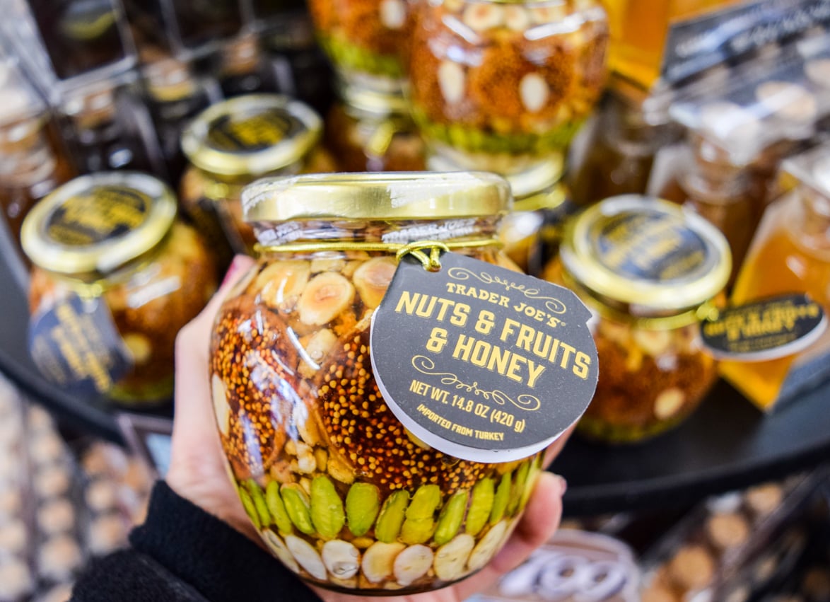Trader Joe's Nuts and Fruits and Honey Jar, 51 Holiday Products From  Trader Joe's That Are Perfect For Gift Giving