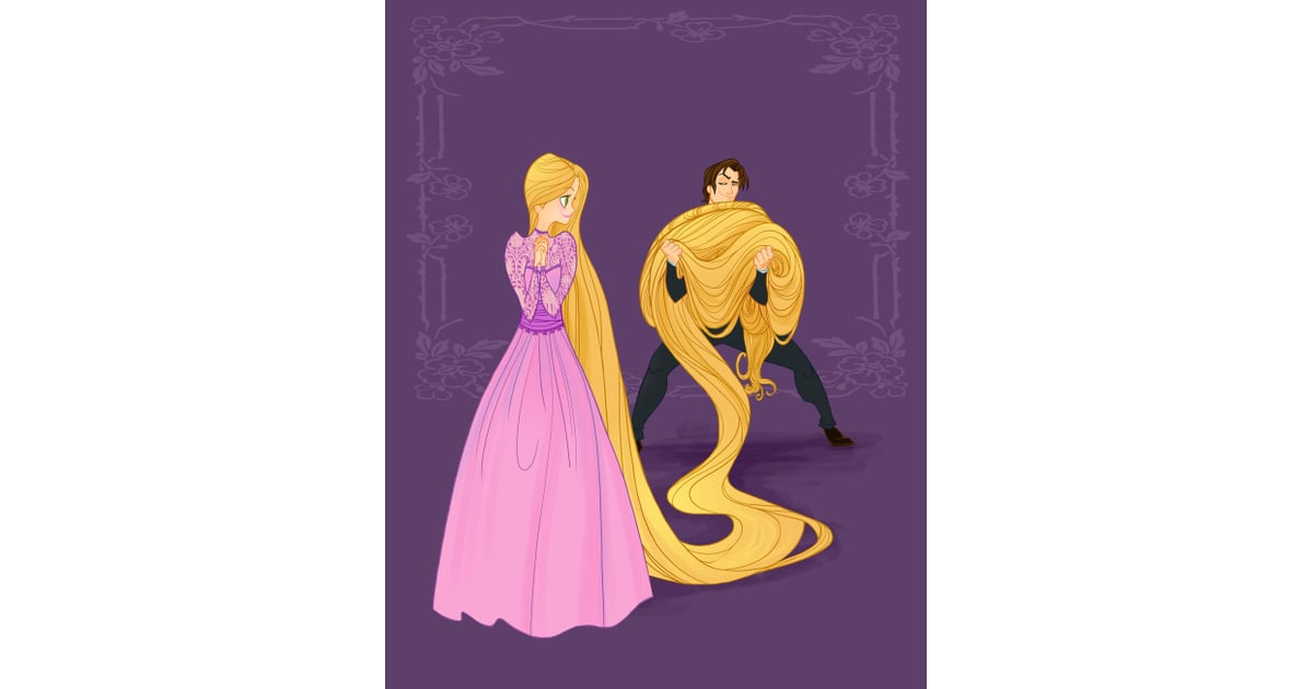 Prom Rapunzel Disney Princess Art Popsugar Love And Sex Photo 180