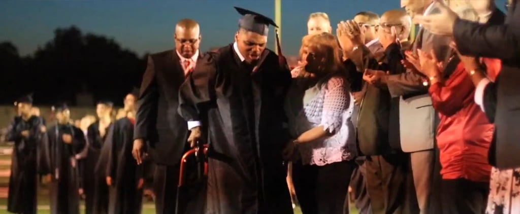 Teen With Cerebral Palsy Walks at Graduation (Video)