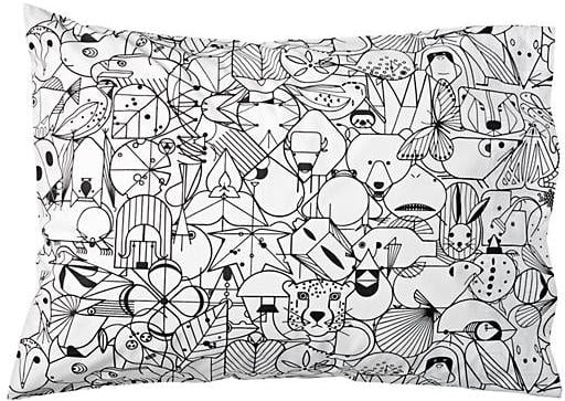 Charley Harper Animal Pillowcase