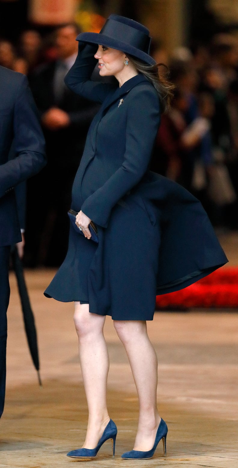 Alexander McQueen Navy Suede Pumps - Kate Middleton Shoes - Kate's Closet